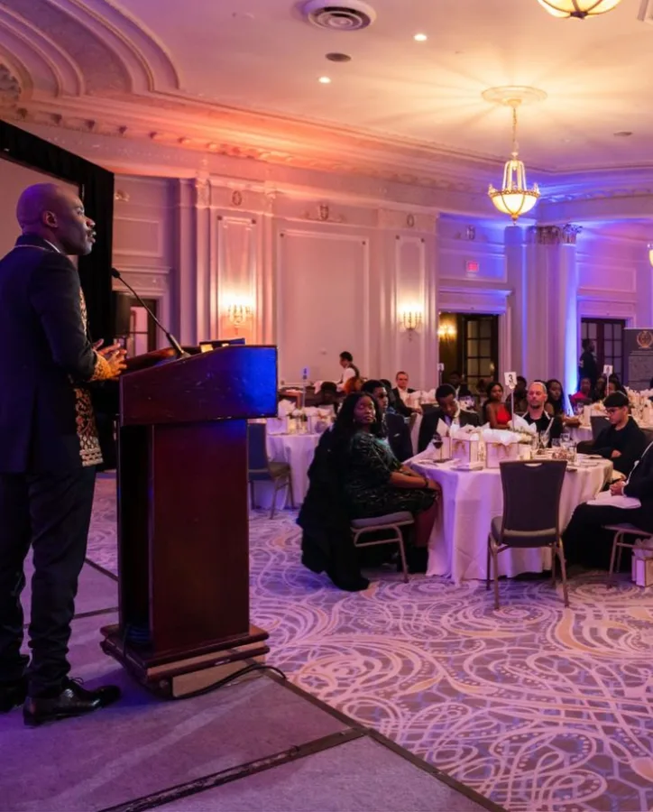 The ballroom at the Fairmont Château Laurier during an Ascend Collective evening